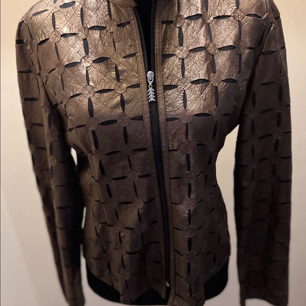 IMAGE LEATHER leather jacket size m